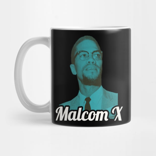 Retro Malcom X by Defective Cable 